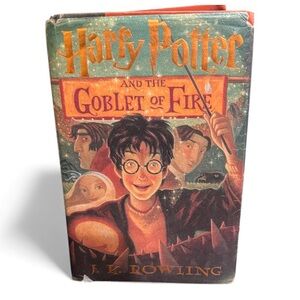 2000 Harry Potter and the Goblet of Fire Book vintage first American edition